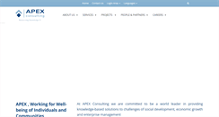 Desktop Screenshot of apexconsulting.biz